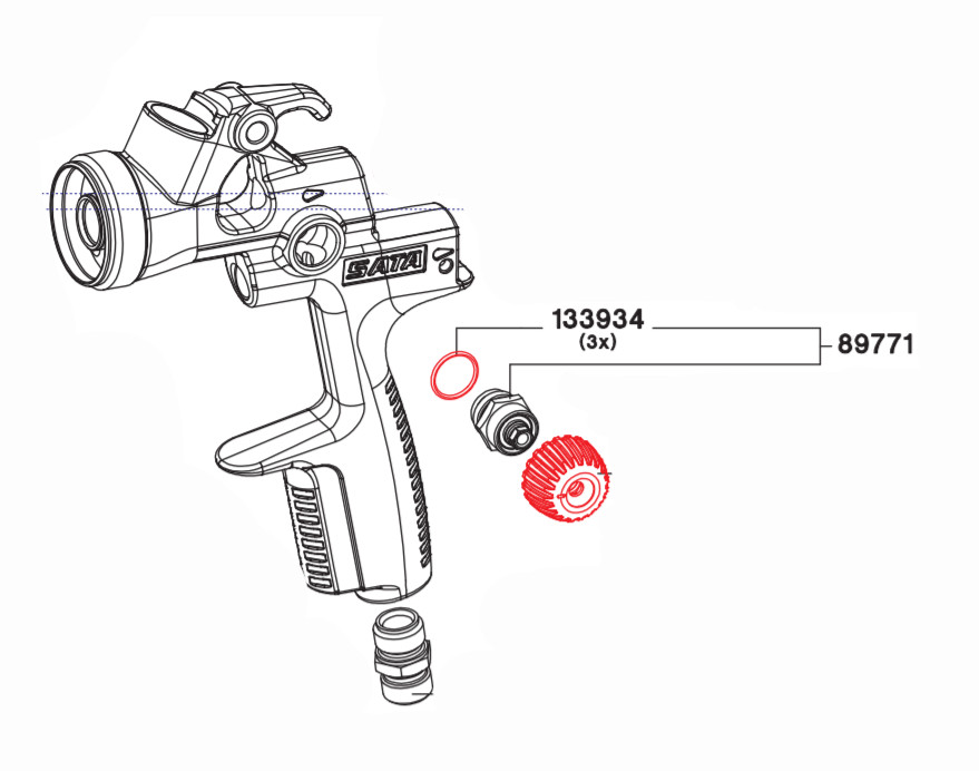Veleno CPL Apvaliai/Plokščiai Purškimo Kontrolei 89771