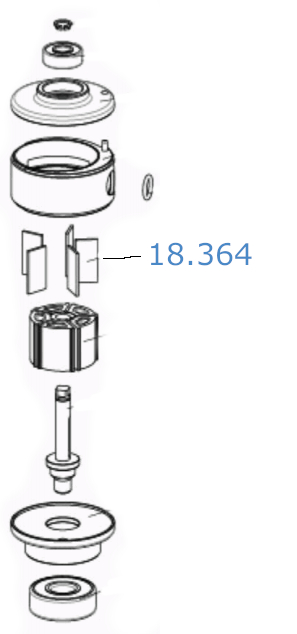 Rinkinys 10 Plokštelių Skorpio III 1.45 X 11 X 19.92Mm