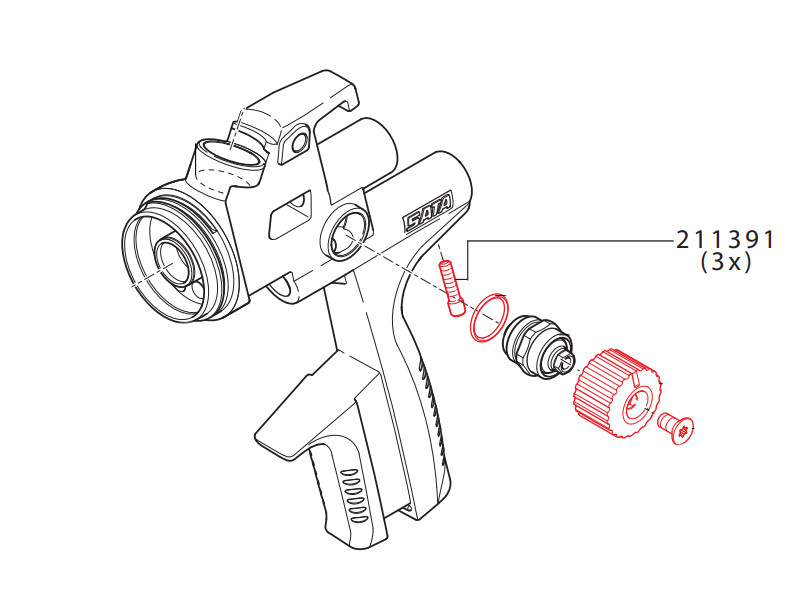 Užrakto Varžtas Oro Mikrometrui