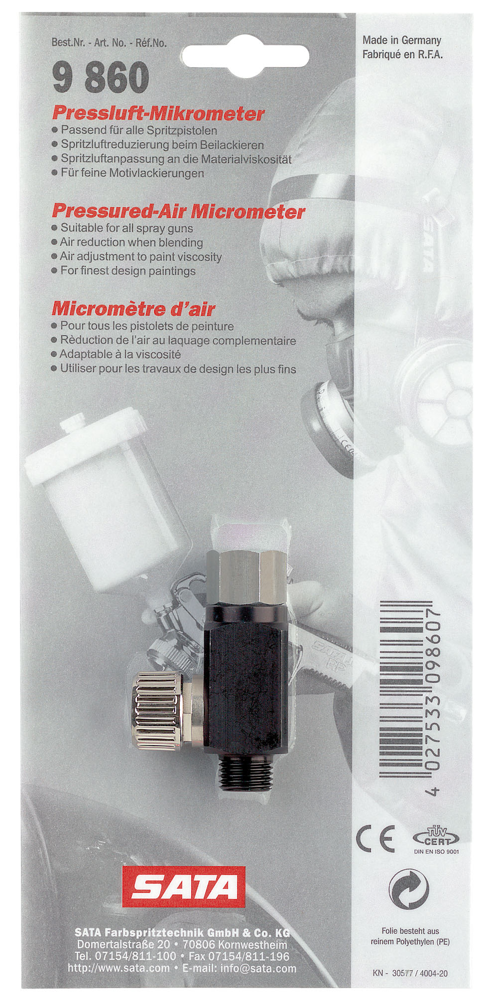 Air Micrometer 9860
