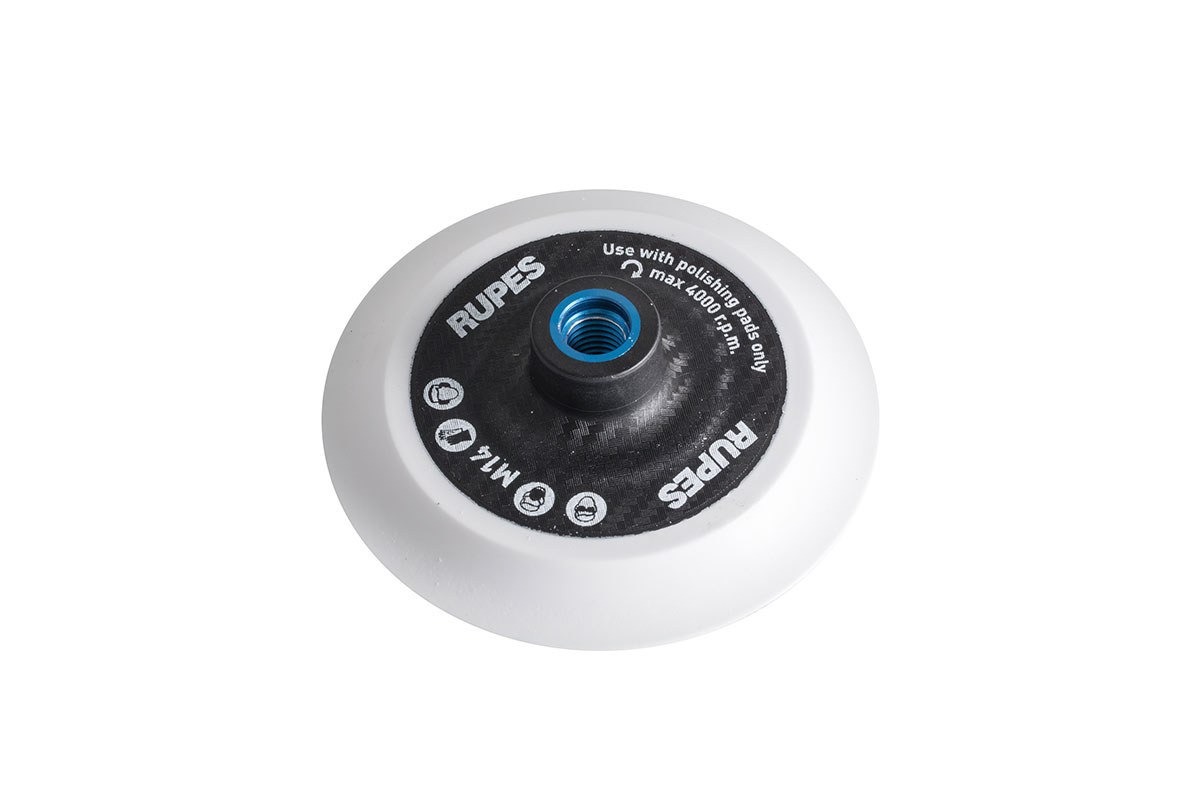 992.500 Velcro tvirtinimo diskas kietas 125Mm M14 rotaciniam poliruokliui