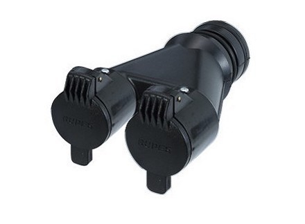 Y-Konektorius Su 2 Klapinėmis Vožtuvais